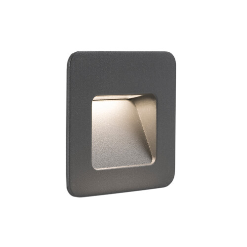 NASE-1 EMPOTRABLE GRIS OSCURO LED 3W 3000K