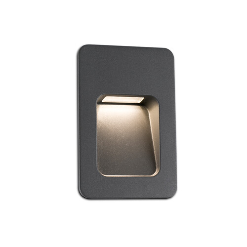 NASE-2 EMPOTRABLE GRIS OSCURO LED 3W 3000K