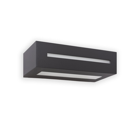WEST-1  APLIQUE E27 100W IP 54 GRIS OSCURO