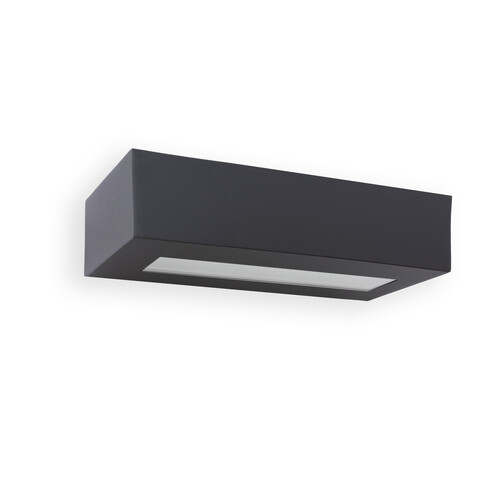 WEST-2 APLIQUE E27 100W IP54 GRIS OSCURO