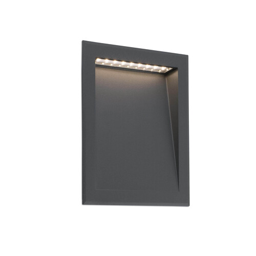 SOUN-1 EMPOTRABLE GRIS OSCURO LED 8W 3000K