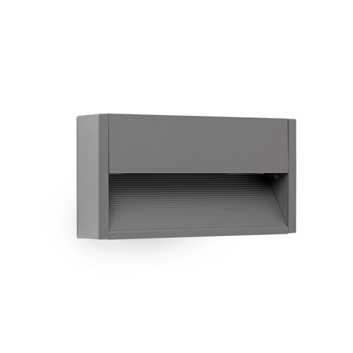 GRADA-2 APLIQUE GRIS OSCURO LED 6W 3000K