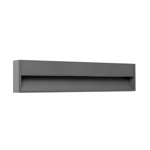 GRADA-3 APLIQUE GRIS OSCURO LED 12W 3000K
