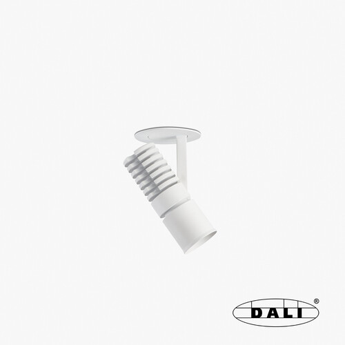 UNO PROY EXTRAIBLE 8W BL-BL 24° 2700K CRI90 DALI