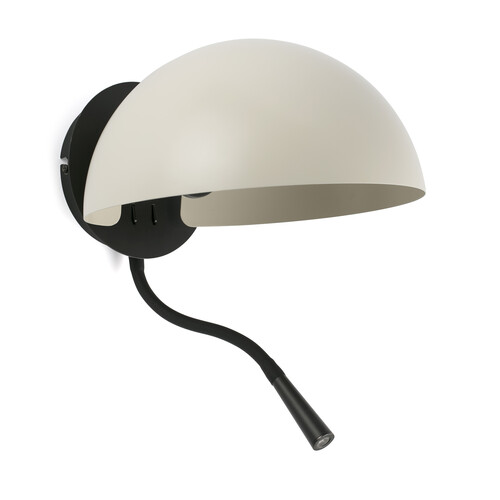 DOMINICA APLIQUE BEIGE 1X E27  LECTOR LED 1W 3000K