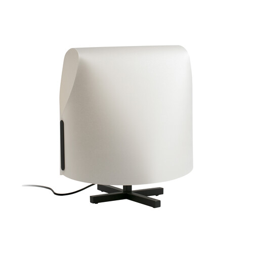 LUANG M 465 SOBREMESA NEGRO/BEIGE 1xE26