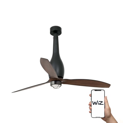 ETERFAN Ø1280MM NM PALAS MADERA 17W 3000K WIZ