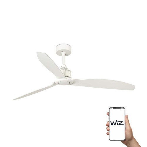 JUST FAN M Ø1280MM BLANCO 3 PALAS BLANCAS WIZ