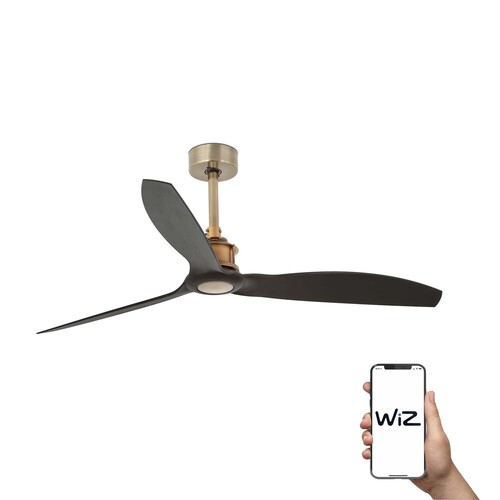 JUST FAN M Ø1280mm ORO VIEJO 3 PALAS NEGRAS WIZ
