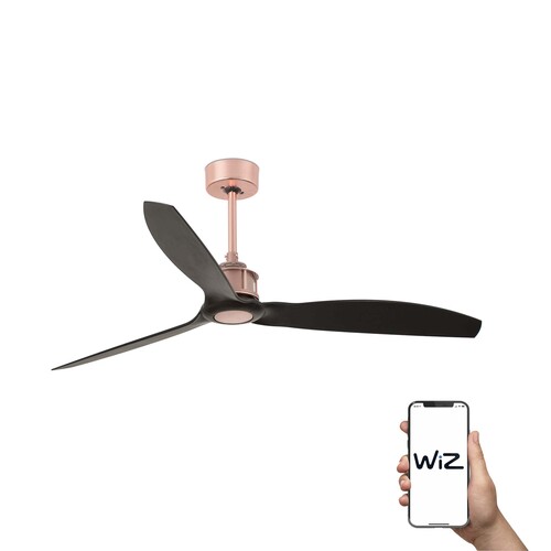 JUST FAN M Ø1280mm COBRE 3 PALAS NEGRAS WIZ