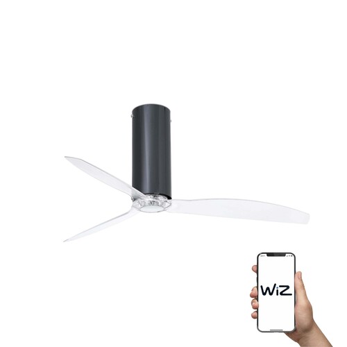 TUBE FAN Ø1280MM NEGRO BRILLO 3 PALAS WIZ