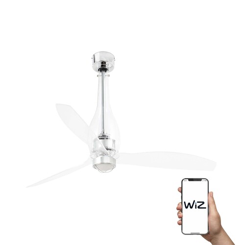 ETERFAN Ø 1280MM CRISTAL PALAS TRANS 17W 3000K WIZ