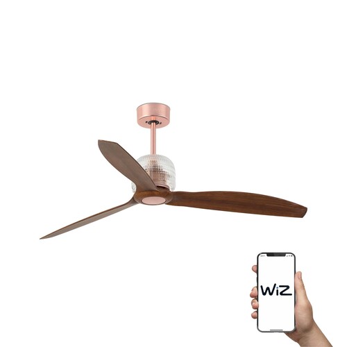 DECO FAN Ø1280MM COBRE 3 PALAS WIZ