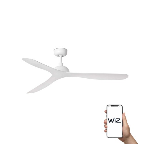 GOTLAND Ø1320MM BLANCO 3 PALAS WIZ