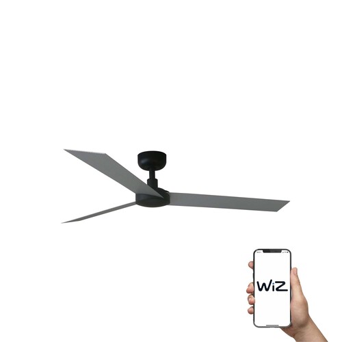 CRUISER L Ø1320MM NEGRO 3 PALAS ALUMINIO WIZ