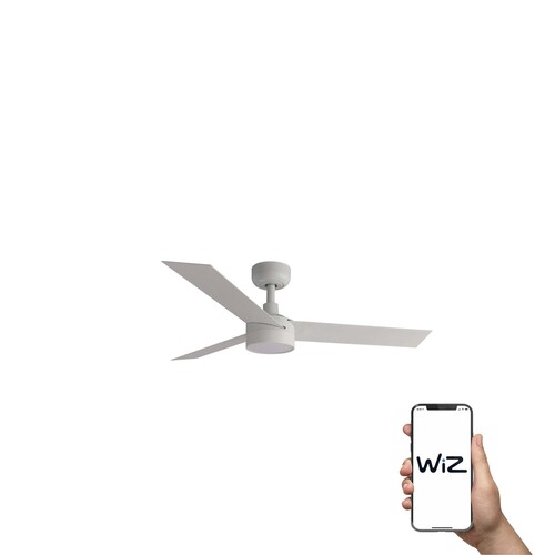 CRUISER S Ø1060MM BLANCO 3 PALAS BLANCAS LED WIZ