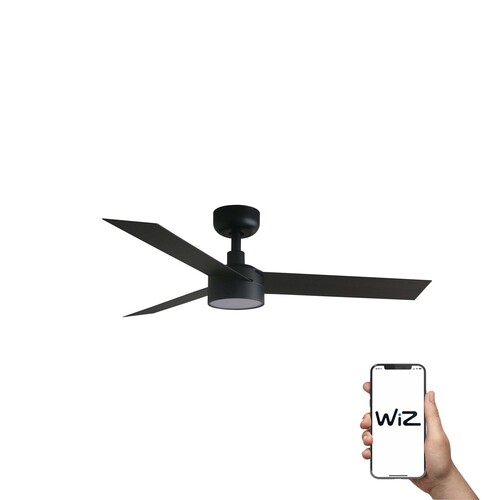 CRUISER S Ø1060MM NEGRO 3 PALAS NEGRAS LED WIZ