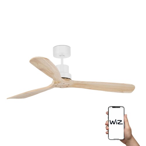 LANTAU L DC Ø1320 BLANCO 3 PALAS PINO WIZ