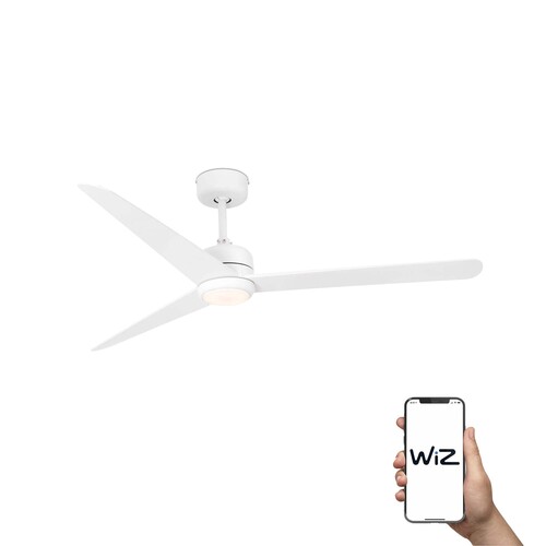 NUU L LED Ventilador blanco 3000K WIZ