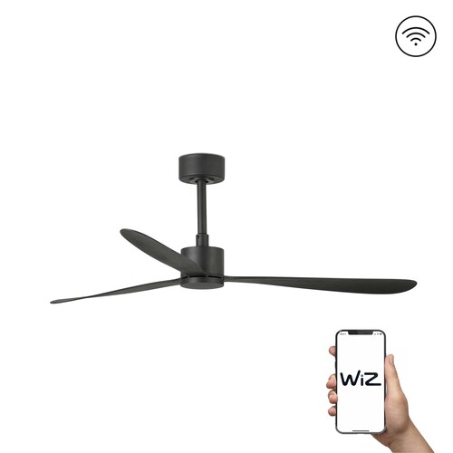 AMELIA Ø1320MM NEGRO 3 PALAS NEGRAS WIZ