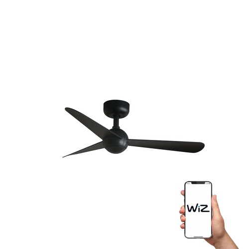 SFERA S Ø900MM NEGRO 3 PALAS NEGRAS WIZ