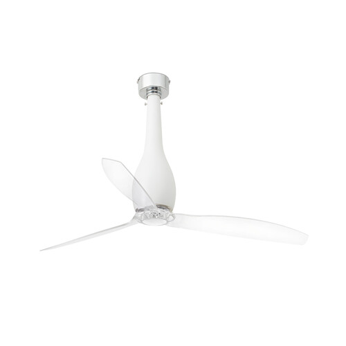 ETERFAN Ø1280 MM BLANCO MATE PALAS TRANSPARENTES