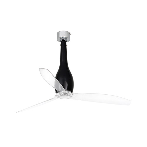 ETERFAN Ø1280 MM NEGRO BRILLO PALAS TRANSPARENTES