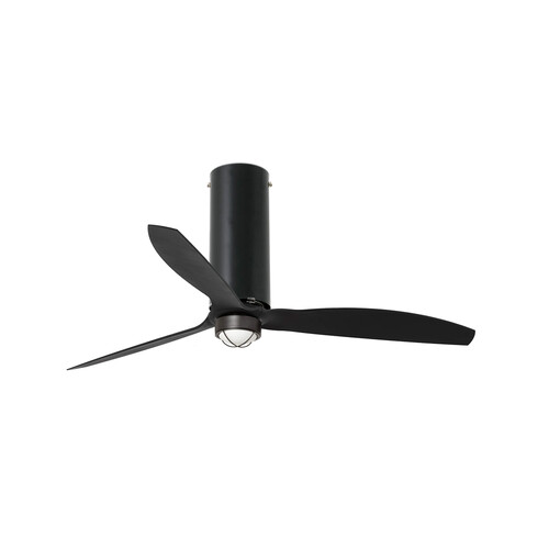 TUBE FAN Ø1280MM NEGRO MATE PALAS NEGRAS 17W 3000K