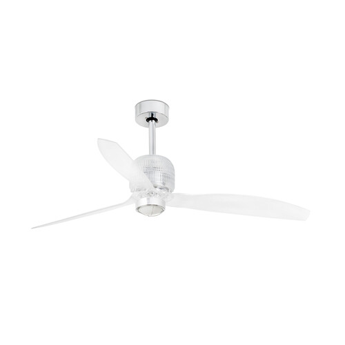 DECO FAN M LED Ventilador cromo 3000K