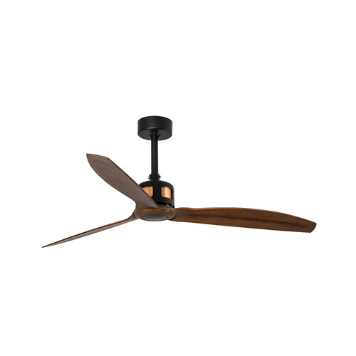 COPPER FAN Ø1280 NEGRO 3 PALAS NOGAL