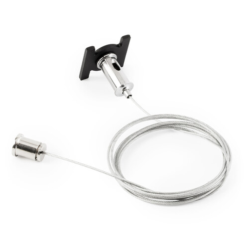 NESO CABLE ACERO COLGANTE 1pc NEGRO