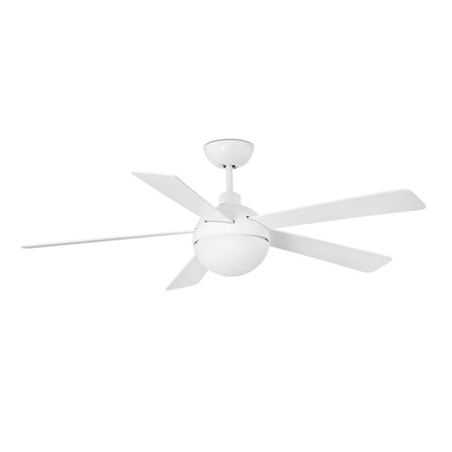 IZARO L LED Ventilador blanco/arce
