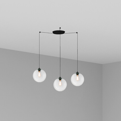 CLARA 3L Colgante transparente