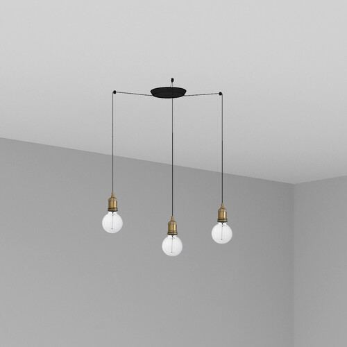 ART COLGANTE ORO VIEJO 1xE27 60W 3L