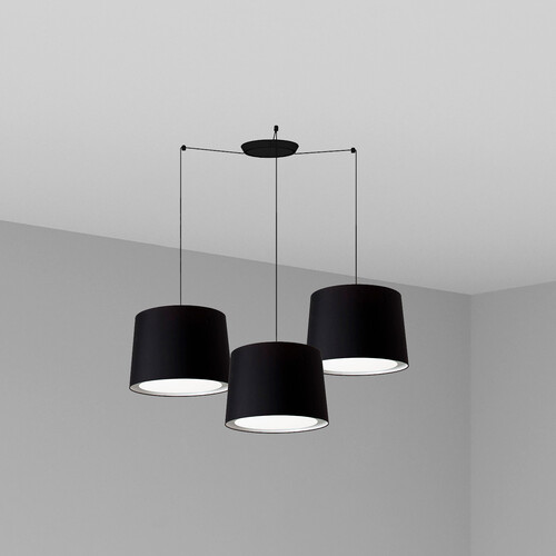 CONGA COLG NEGRO P. E27 ø500*350*ø450 NEGRA 3L