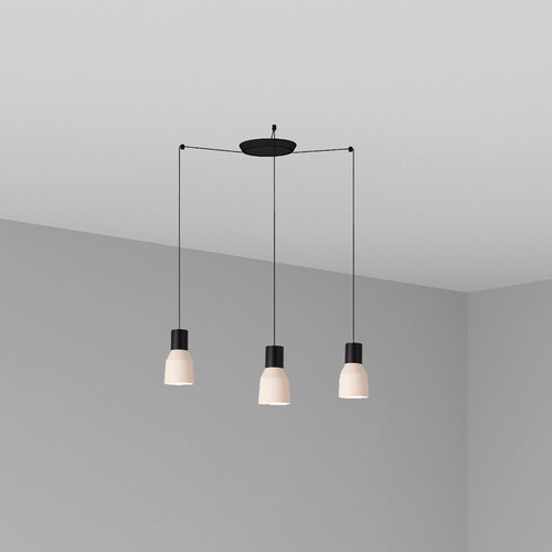 KOMBO COLGANTE BEIGE ø120 1X E27 3L