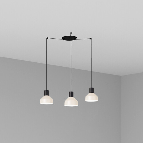 KOMBO COLGANTE BEIGE ø200 1X E27 3L