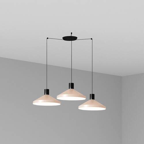 KOMBO COLGANTE BEIGE ø400 1X E27 3L