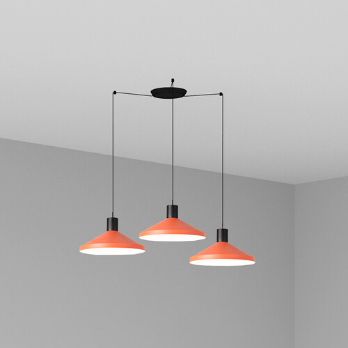 KOMBO COLGANTE TERRACOTTA ø400 1X E27 3L