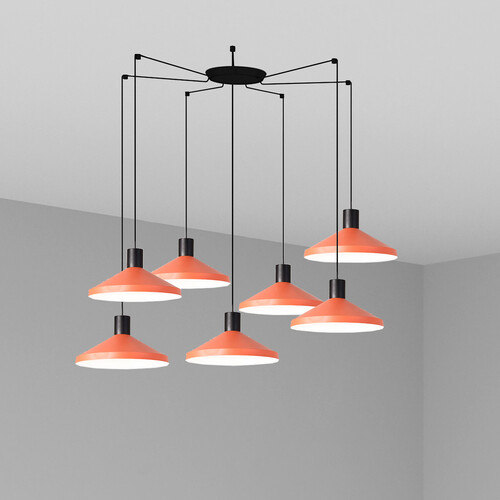 KOMBO COLGANTE TERRACOTTA ø400 1X E27 7L