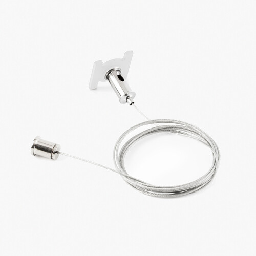 NESO CABLE ACERO COLGANTE 1pc BLANCO