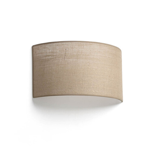 OTTON APLIQUE YUTE 2xE27 HOR. ROUND 375x200x115