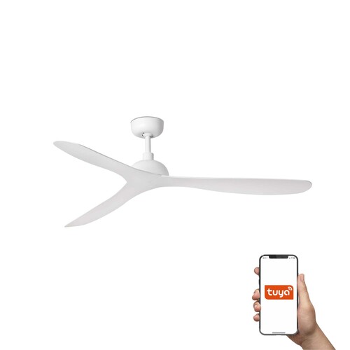 GOTLAND Ø1320MM BLANCO 3 PALAS TUYA