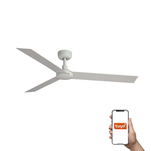 CRUISER XL Ø1600MM BLANCO 3 PALAS BLANCAS TUYA