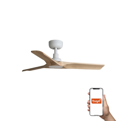 HEYWOOD S Ø900 BLANCO 3 PALAS PINO TUYA