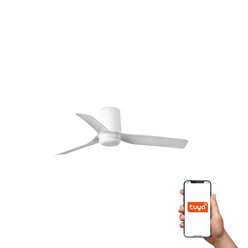 MINI PUNT TUB S Ø900MM BLANCO 3 PALAS BLANCAS TUYA