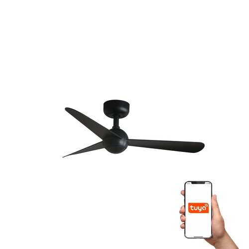 SFERA S Ø900MM NEGRO 3 PALAS NEGRAS TUYA