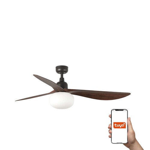 OUTWOOD L Ø1500MM MARRON 3P NOG OSC IP44 E27 TUYA