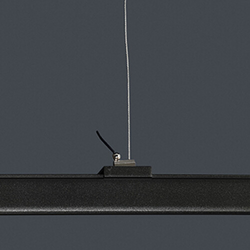 KIT SUSPENSION CABLE DE ACERO NEGRO (1pc)