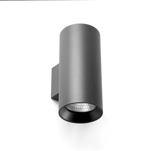 THON-2 APLIQUE GRIS OSCURO LED 2L 30W 3000K 18°